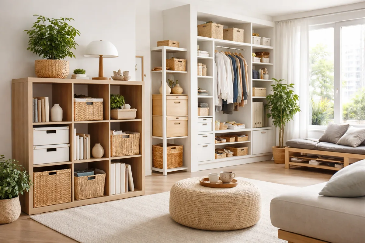 Améliorer votre espace avec des solutions de rangement astucieuses
