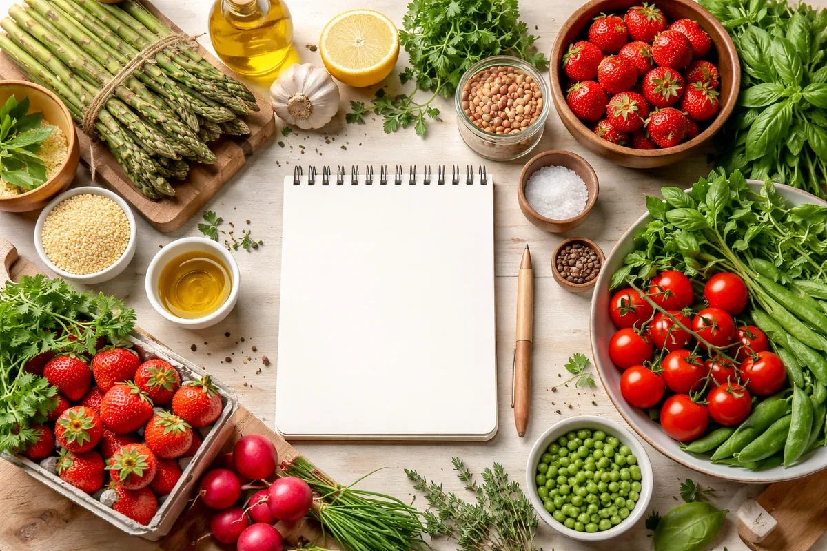 Comment choisir des recettes de saison pour une cuisine responsable