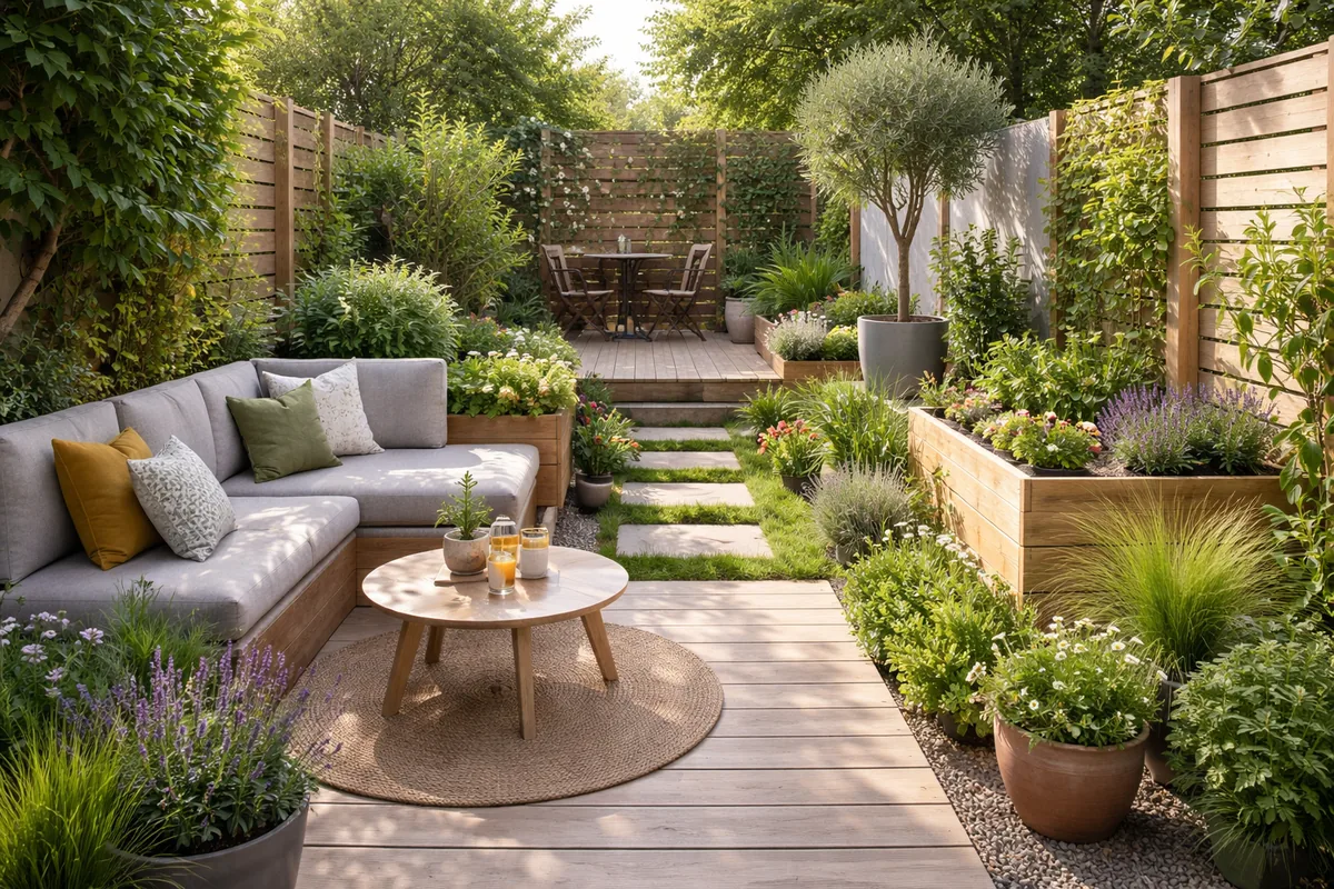 Comment aménager un jardin de petite taille pour maximiser l'espace